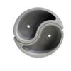 Faroby Concrete Silicone Flower Pot Mold, Gossip Model Shape Mould for Planter Clay Craft, Garden Decor view 4