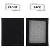 Stretched Black Canvas Boards for Art and DIY, 20cm X 25cm Cotton Canvas Panel Suitable for Acrylic, Oil, and Watercolor Painting, s Painting Practice view 3