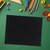 Stretched Black Canvas Boards for Art and DIY, 20cm X 25cm Cotton Canvas Panel Suitable for Acrylic, Oil, and Watercolor Painting, s Painting Practice view 4