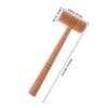 BESTonZON Wooden Jewelry Making Hammer for Shaping and Repair, Hard Stamping Hammer with Wood Handle, Hand Tool for Jewelry Crafting and Metal Forming view 2