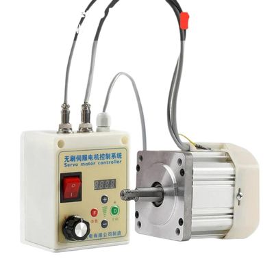 Brushless Servo Motor Kit 110V 220V Adjustable 550W 750W 1100W 2200W Compatible with Sewing Machine and Lathe Machinery(Speed(RPM): 2200W)