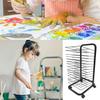 School Art Drying Racks, Painting Stand, Mobile Classroom Studio Home Painting Drying Rack, Foldable to Save Space Drying Rack(20-Layer) view 3