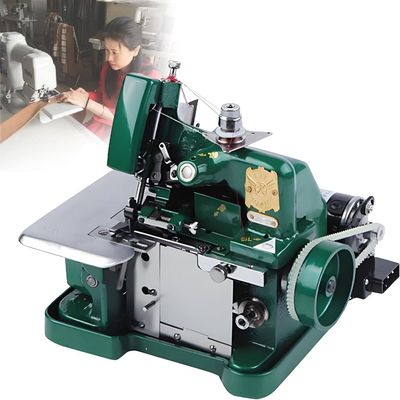 250W Sergers & Overlock Machines, High-Performance Three-Thread Overlock/Serger Machine, Heavy-Duty Cast Iron Frame, 3000 SPM, Auto Fabric Trimming, Adjustable Stitch Length & Width Green