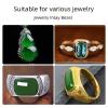 Comfortable Inlay Tool Wood and Stainless Steel Design for Jewelers Portable Bezels Setting Instrument Stainless Steel Bezels Pusher view 2