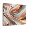 Abstract Metallic Swirl Matte Canvas view 2