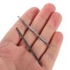 Zerodeko 2pcs Leather Lacing Needles Double Hole Metal Sewing Awl Needles for Leathercraft Purse Making and Shoe Repair Hand Sewing Tools view 4