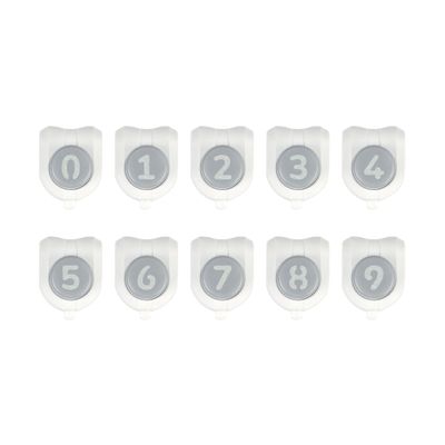 Recollections 10 Piece Number Punch Set, 6 Pack