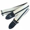 Couch RACER X GUITAR STRAP Made in USA Guitar Straps (WHITE & BLACK) view 1
