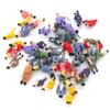 CWBPING 50pcs 1:87 Sitting Pose Model People HO Scale Hand Painted Model Train Park Street Passenger People Figures view 2