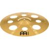 Meinl 16 Trash Crash Cymbal with Holes HCS Traditional Finish Brass for Drum Set, Made In Germany, 2-YEAR WARRANTY (HCS16TRC) view 4