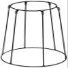 Meinl Travel Djembe Stand with Collapsible Design - NOT MADE IN CHINA - Perfect for Drum Circles, 2-YEAR WARRANTY (STDJST-BK) view 1