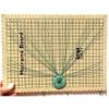 The Beadsmith Macrame Board, 11.5 x 15.5 inches, 0.5-inch-Thick Foam, 10x14 Grid for Measuring, Bracelet Project with Instructions Included, Create Macrame and Knotting Creations view 2