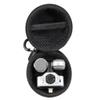 CASEMATIX Clip-on Phone Microphones Travel Case Compatible with Zoom iQ7, iQ6, Mounted Zoom XYH5 Stereo Microphone Capsule and More, Case Only view 1