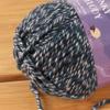 JubileeYarn Chunky Melody Yarn - 100g/Skein Bulky Wool Blend - Midnight Heather - 2 Skeins view 3