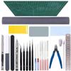 Qovydx Gundam Tools Kit 32Pcs, Gunpla Tools, Gundam Model Kit Tool, Bandai Tool Kit, Craft Set for Building, Repairing and Fixing view 1