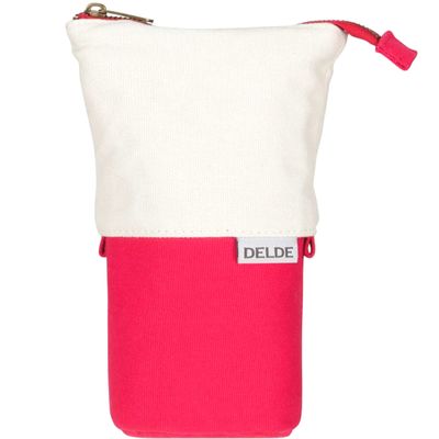 SUN-STAR Stationery DELDE Pen Case Natural Red,S1409565