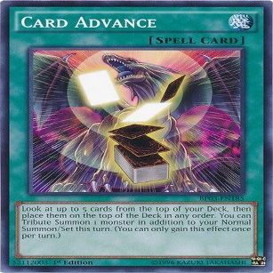 Yu-Gi-Oh! - Card Advance (BP03-EN185) - Battle Pack 3: Monster League - 1st Edition - Common by Yu-Gi-Oh!