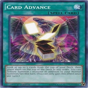 Yu-Gi-Oh! - Card Advance (BP03-EN185) - Battle Pack 3: Monster League - 1st Edition - Common by Yu-Gi-Oh!