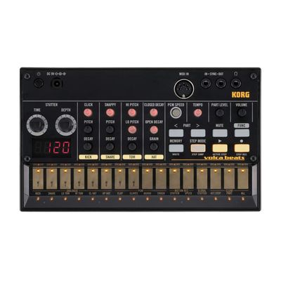 Korg Volca Beats Analog Rythem Machine w/Electribe-style 16-step Sequencer and Real Analog Sounds