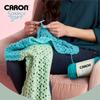 Caron Simply Soft Solids Yarn, 6oz, Gauge 4 Medium, 100% acrylic - Neon Pink - Machine Wash & Dry view 3