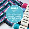 Caron Simply Soft Solids Yarn, 6oz, Gauge 4 Medium, 100% acrylic - Neon Pink - Machine Wash & Dry view 4