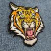 Tiger Patch Embroidered Iron-On Applique Roaring Bengal Striped Souvenir view 4