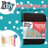 Pottery Tool Starter Kit- 15-Piece 26-Tool Beginner's Clay Ceramics Modeling Carving Sculpting Set- Arts & Crafts School Project, w Carrying Case, Birthday Gift for Kids, Gift Set for Artists view 2