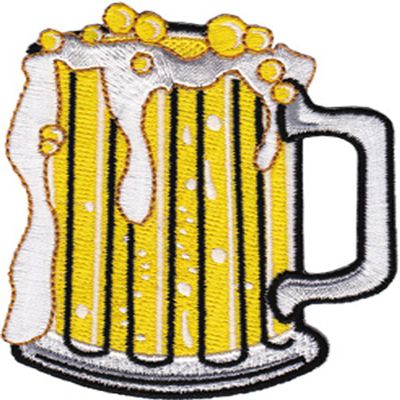 C&D Visionary Application Mug of Beer Patch