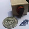Miniature Shell Rubber Stamp P24 view 2