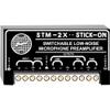 Radio Design Labs RDL STM-2X Switched Microphone Preamplifier - 35 to 65 dB gain view 1