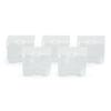 Elizabeth Ward Bead Storage Solutions Clear Plastic Storage Containers (5pc) Medium Organize Beads, Jewelry Making and Craft Supplies, Earrings and More Securely Snaps Shut, 1-3/4 x 2 x 1-1/8 view 1