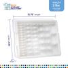Darice Elizabeth Ward 45 Piece Assorted Portable Diamond Painting Storage and Bead Organizer with 42 Variable Sized Containers view 3