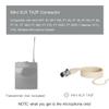 J K Pro Earhook Headset Headworn Omnidirectional Microphone MIC-J 060 Compatible with AKG Samson Wireless Transmitter - Mini XLR TA3F Plug view 2