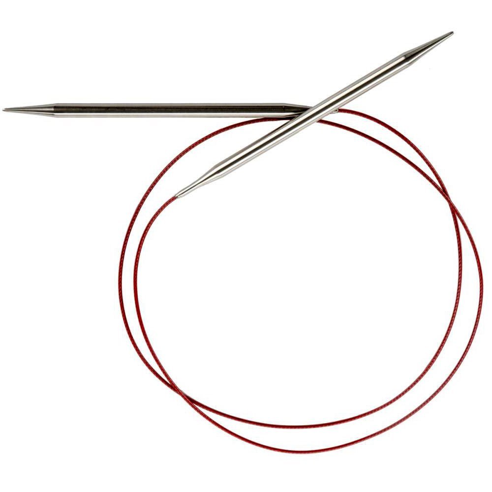 ChiaoGoo Red Lace Circular 40 inch (102cm) Stainless Steel Knitting Needle Size US 7 (4.5mm) 7040-7