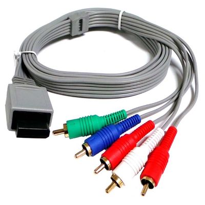 Importer520 Nintendo Wii / Nintendo Wii U Component HDTV AV High Definition AV Cable (Bulk Packaging)