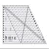 Creative Grids 45 Degree Diamond Dimensions Quilt Ruler CGREU2 Made in USA, 8-1/2in x 20-1/2in, Non-Slip Grip Acrylic Quilting, Sewing, Crafting, Patchwork Ruler & Template view 1