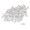 BQLZR White Unpainted Architectural 1:100 Scale Model Figures Standing Figures for Miniature Scenes, White Color Pack of 100 view 1