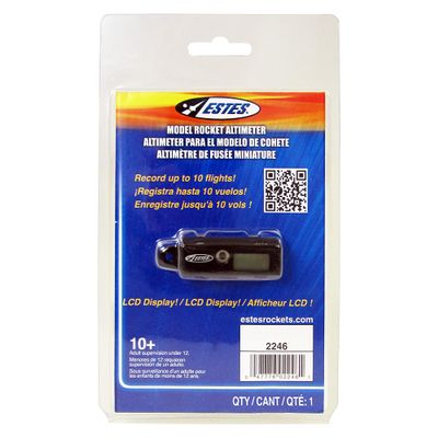 Estes 2246 Altimeter, Flying-Rocket-Model Altitude Tracker, Rocket Model Kit Accessories for Ages 10+