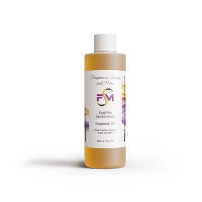 Egyptian Sandalwood Perfume/Body Oil - 8 Fl Oz Plastic Bottle (240ml)
