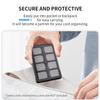 OSTENT 20 in 1 Game Memory Card Holder Case Storage Box for Sony PS Vita PSV 1000/2000 Color Black view 2