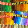 Embroidery Floss, Cross Stitch Thread for Sewing and Hand Craft Embroidery | Suitable for Bracelet Thread Making | Set of 447 Skeins Rainbow Color Cotton Strings view 1