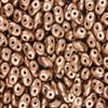 Matubo SuperDuo Beads 2.5x5mm-Crystal Bronze Copper-22.5 Gram Tube view 1