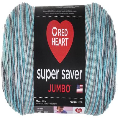 RED Heart Super Saver Jumbo Yarn, Icelandic