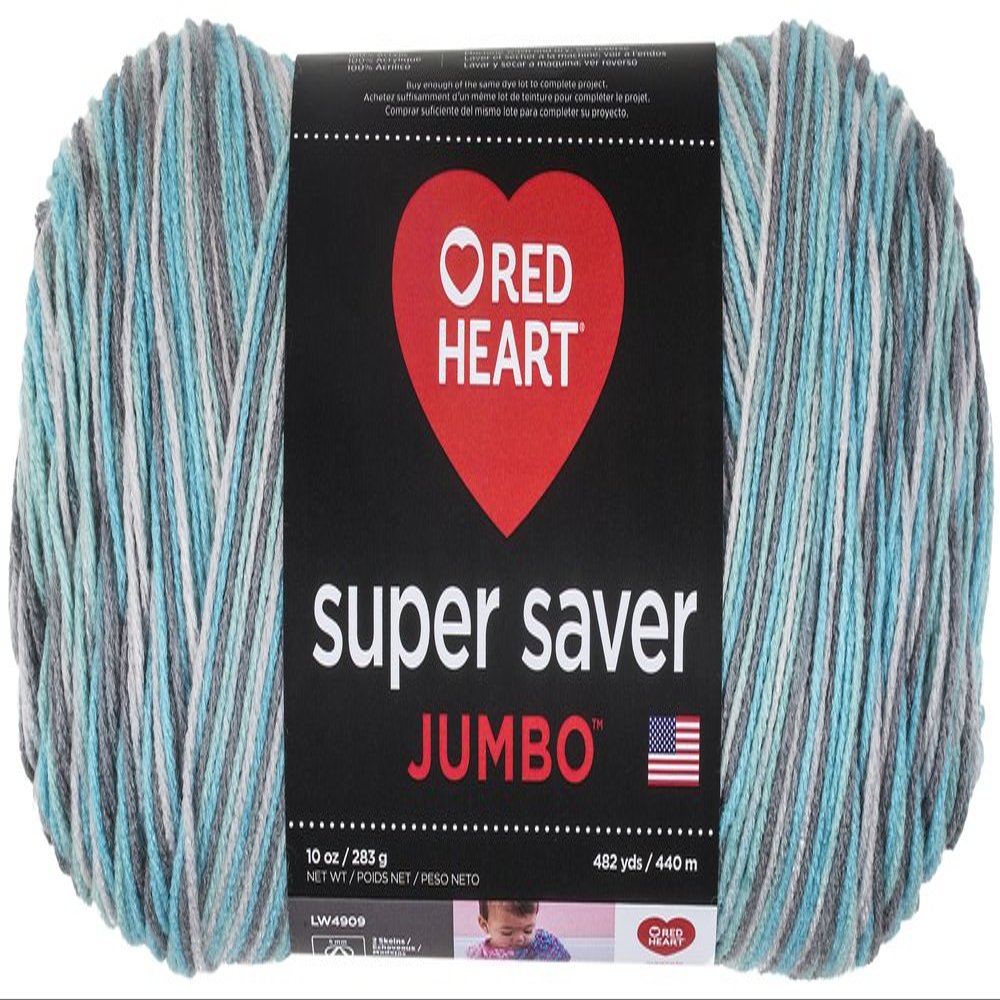 RED Heart Super Saver Jumbo Yarn, Icelandic