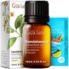 100% Pure Sandalwood Essential Oil - 0.34 Fl Oz - Sandalwood Oil for Hair, Skin, Diffuser, Aromatherapy & DIY Candle Making Scent view 1