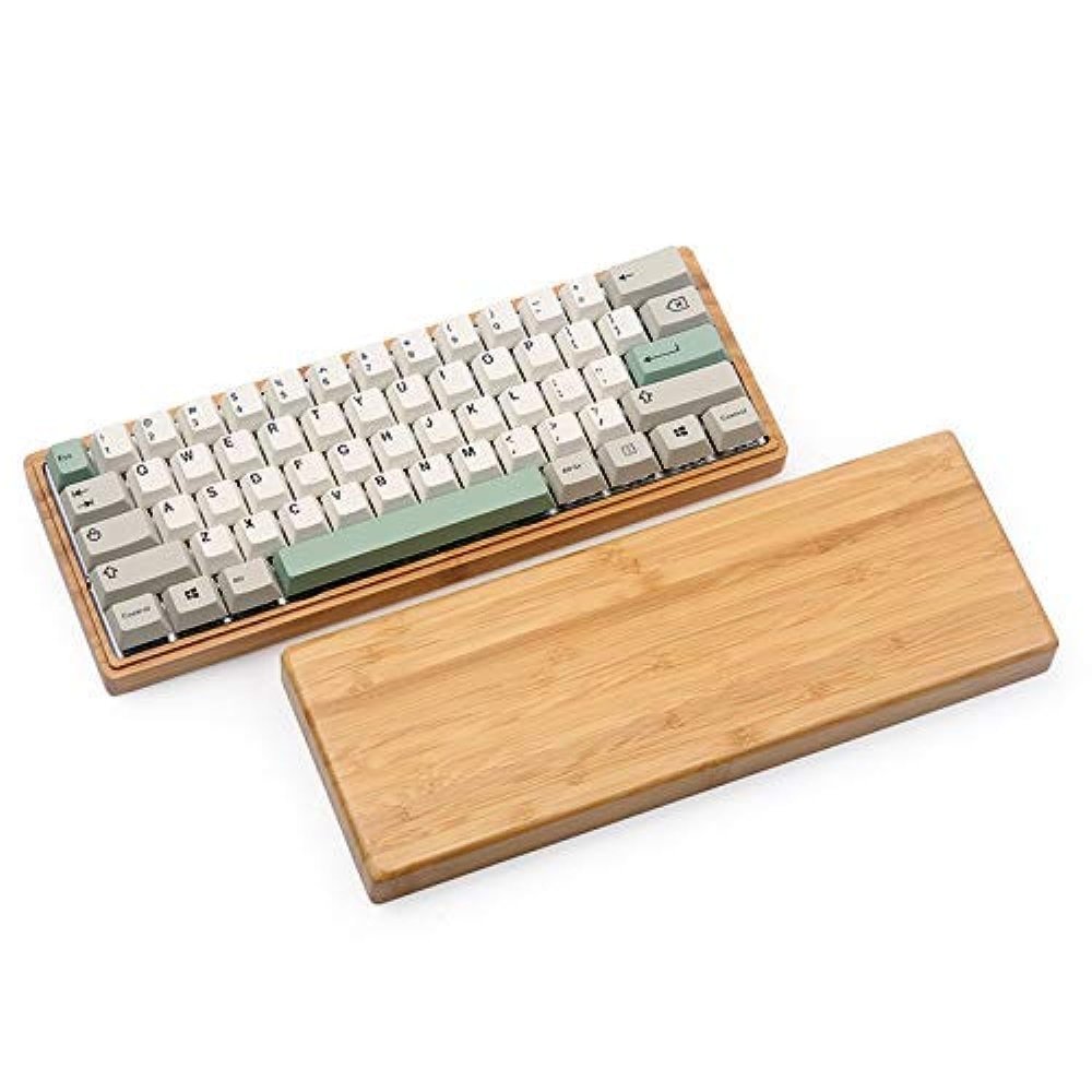 kbdfans Bamboo Wood case 60% for GH60 DZ60 Mechanical Keyboard