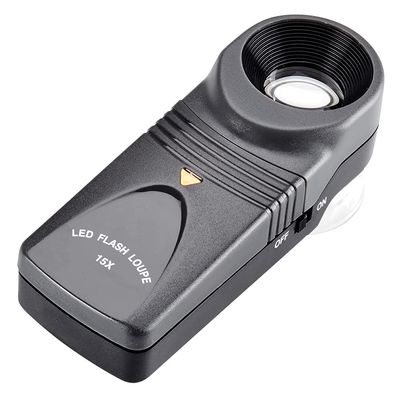 Opticron LED Hand Magnifier 15x 21mm (0.8")