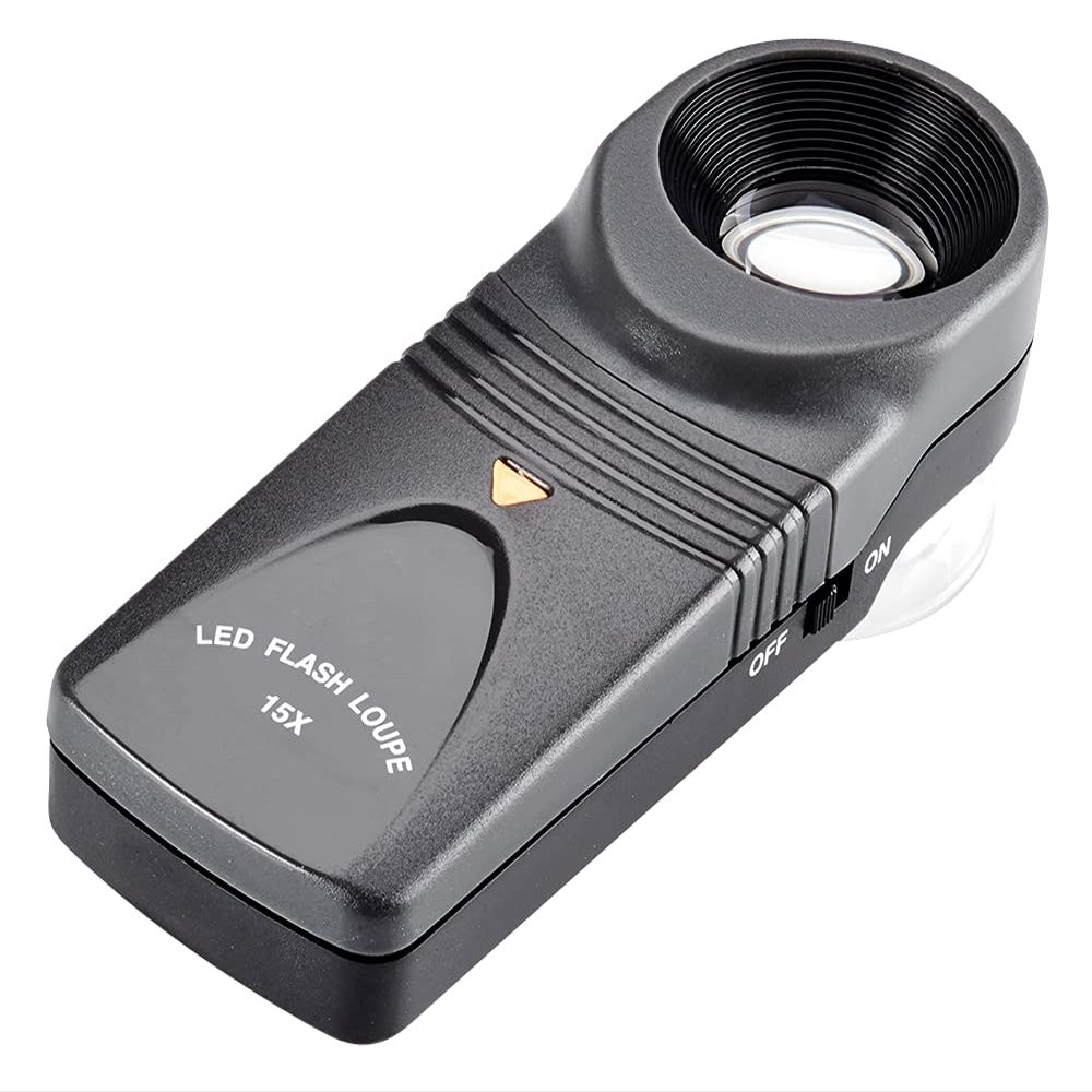 Opticron LED Hand Magnifier 15x 21mm (0.8")