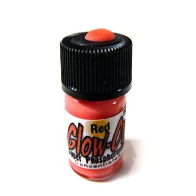 Glow-On Red Color Gun Night Sights Paint, 2.3 ml Vial