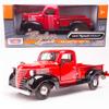Motormax 73278AC-RD 1: 24 W/B - American Classics - 1941 Plymouth Pickup (/Black), Red view 1